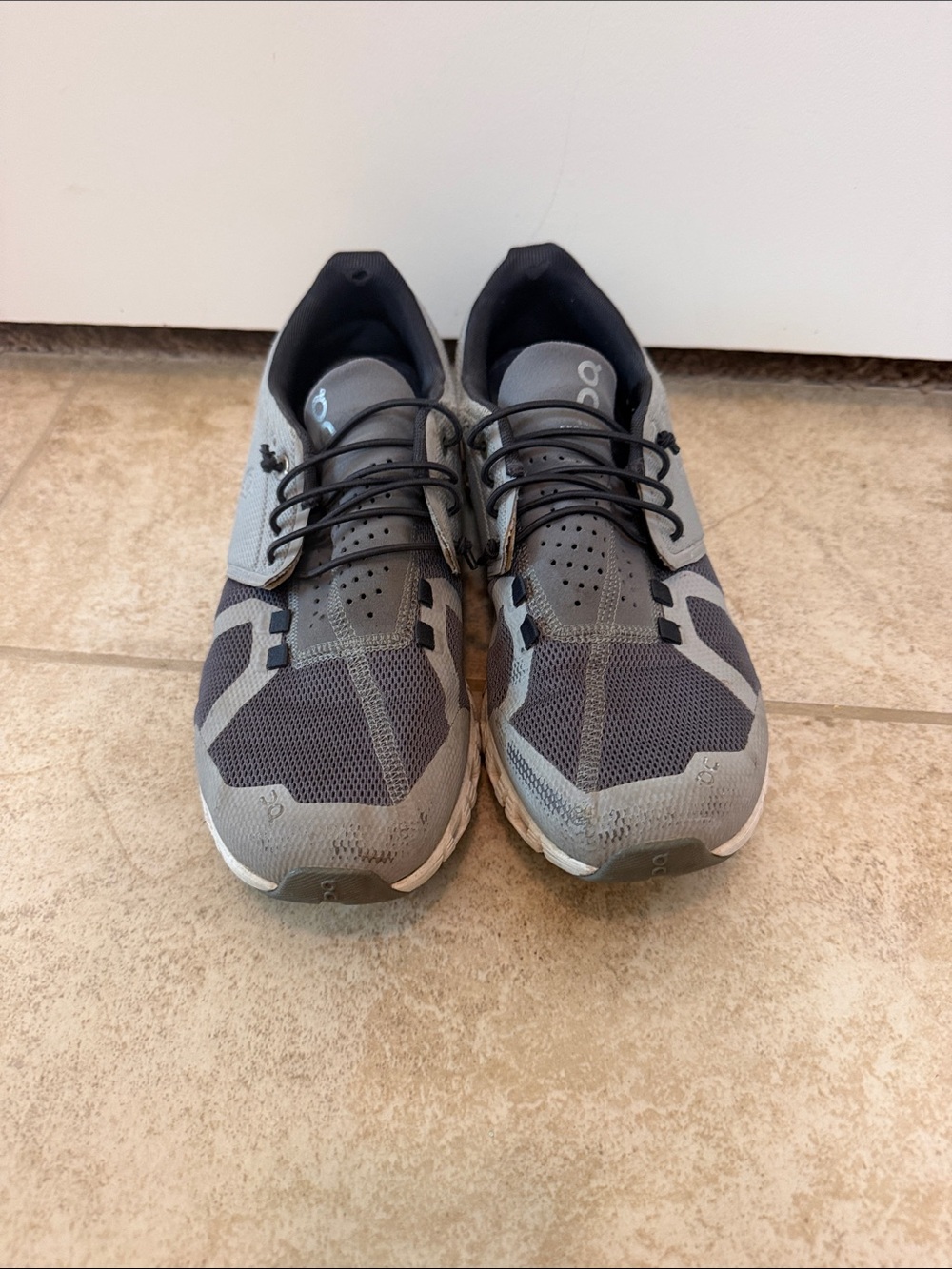 On Running Women’s Athletic Shoes in Gray and Charcoal